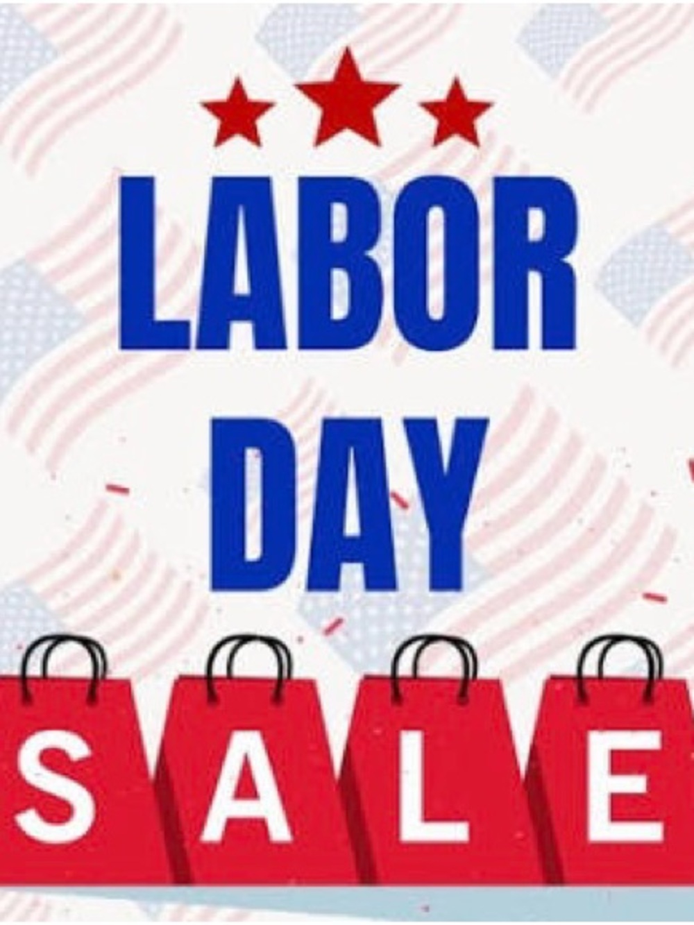 Early labor day sale